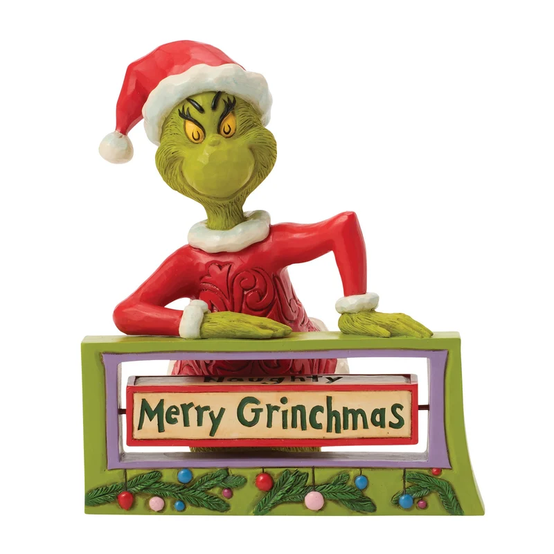 The Grinch, mit drehbarer Anzeige - 15,5cm, Jim Shore 2026