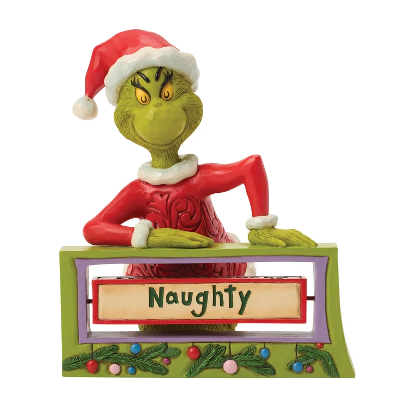 The Grinch, mit drehbarer Anzeige - 15,5cm, Jim Shore 2026