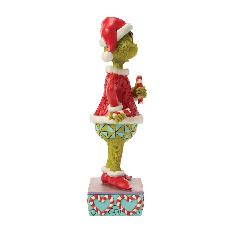 The Grinch, mit einer zerbrochenen Zuckerstange - 22cm, Jim Shore 2026