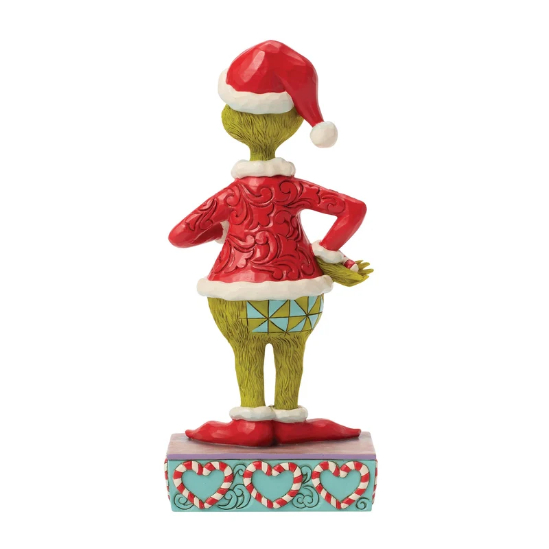 The Grinch, mit einer zerbrochenen Zuckerstange - 22cm, Jim Shore 2026