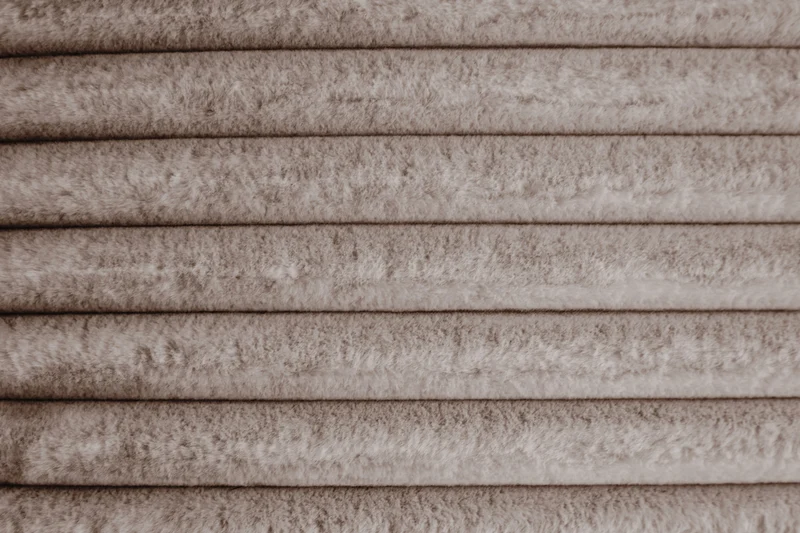 KAWOLA Rückenkissen WIOLO SOFT Weicher Breitcord taupe