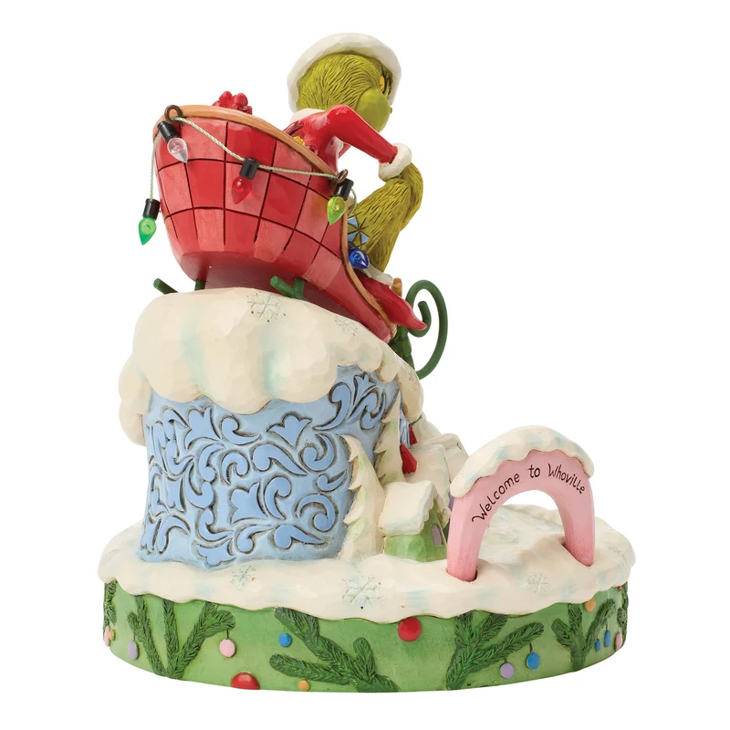 The Grinch, auf einem kleinen Schlitten - 15cm, Jim Shore 2026