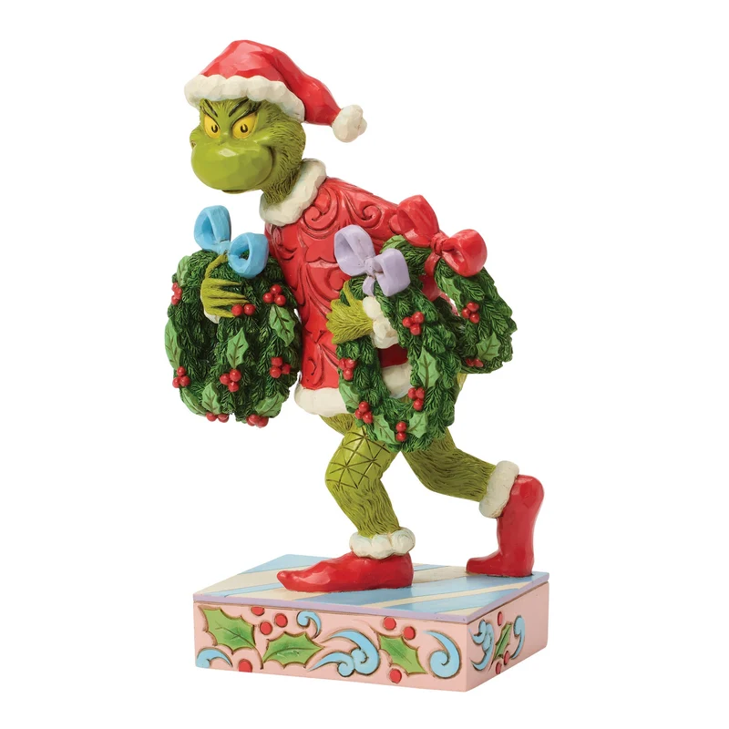 The Grinch, geht Kränze stehlen - 20,5cm, Jim Shore 2026