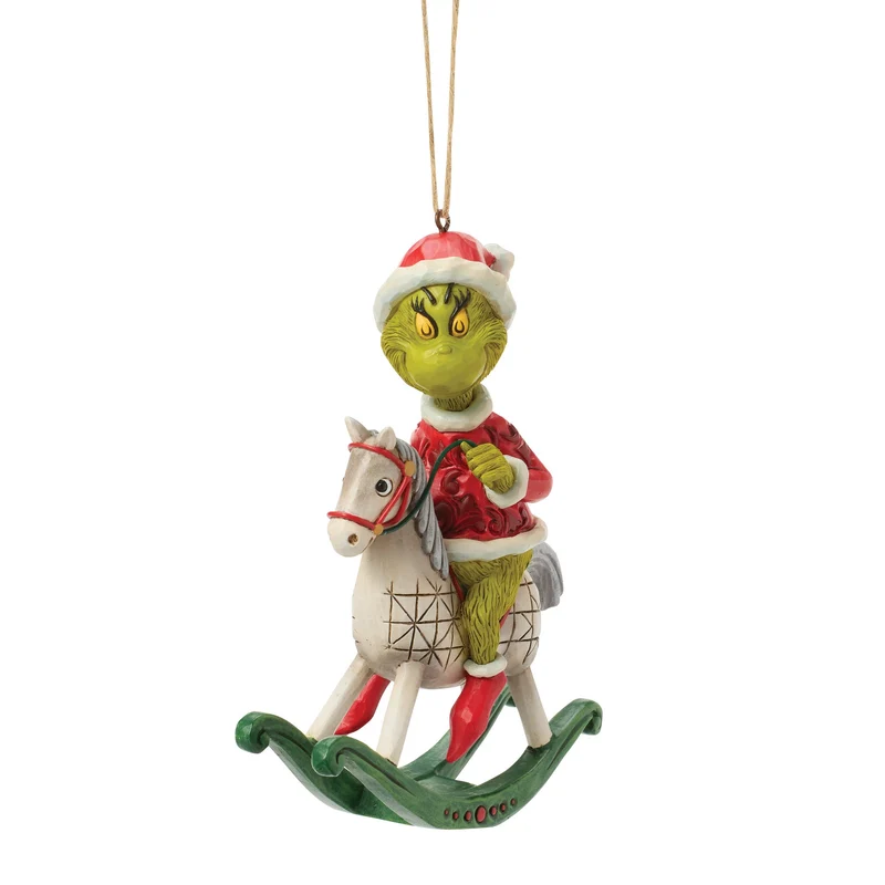 The Grinch, reitet auf einem Pferd-Ornament - 13,5cm, Jim Shore 2026