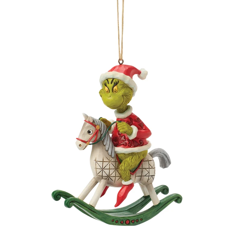 The Grinch, reitet auf einem Pferd-Ornament - 13,5cm, Jim Shore 2026