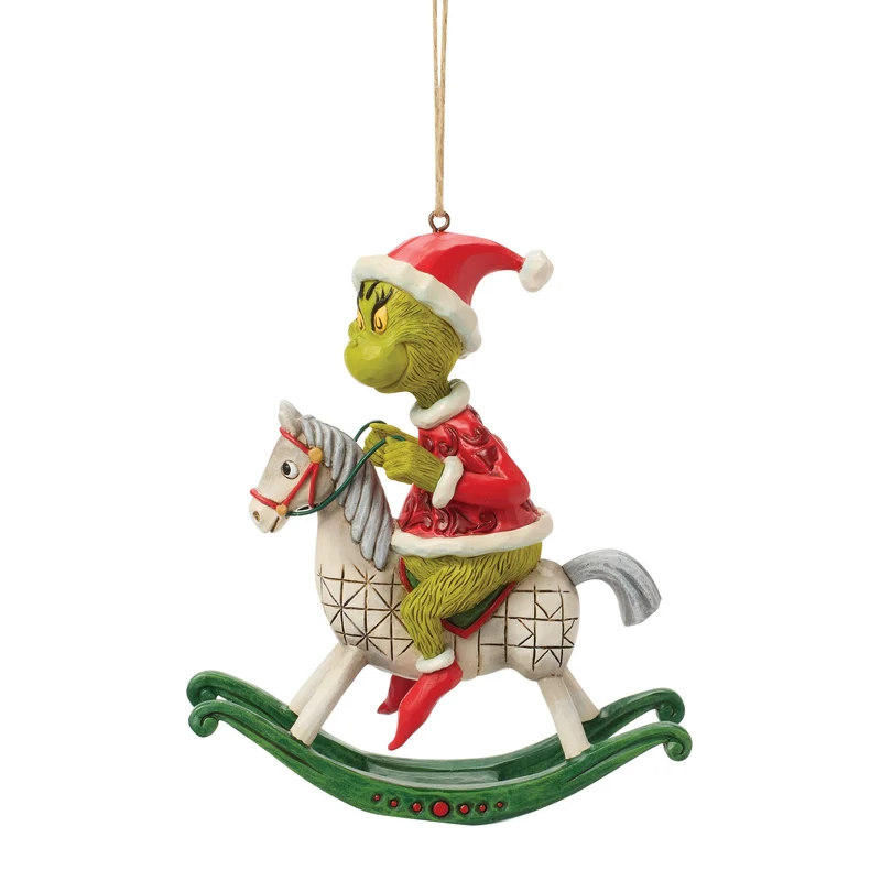The Grinch, reitet auf einem Pferd-Ornament - 13,5cm, Jim Shore 2026