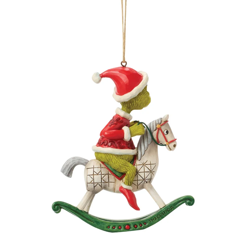 The Grinch, reitet auf einem Pferd-Ornament - 13,5cm, Jim Shore 2026