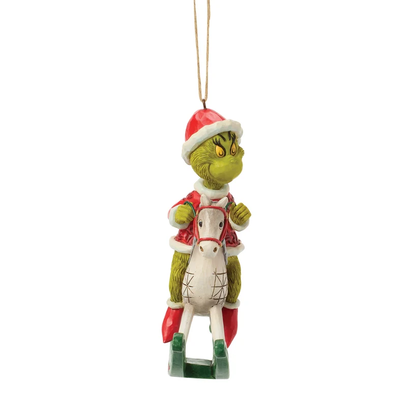 The Grinch, reitet auf einem Pferd-Ornament - 13,5cm, Jim Shore 2026
