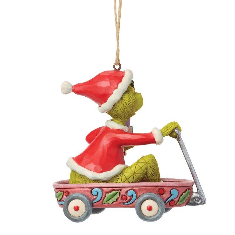 The Grinch, in einem hängenden Wagen-Ornament - 9,5cm, Jim Shore 2026