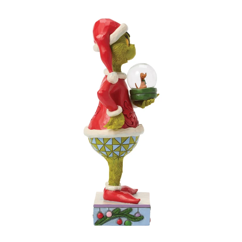The Grinch, Halten des Dry Dome mit Max - 23,5cm, Jim Shore 2026