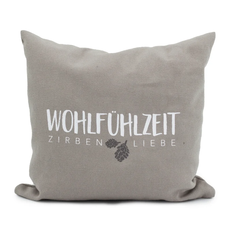 Zirbenkissen "Wohlfühlzeit"