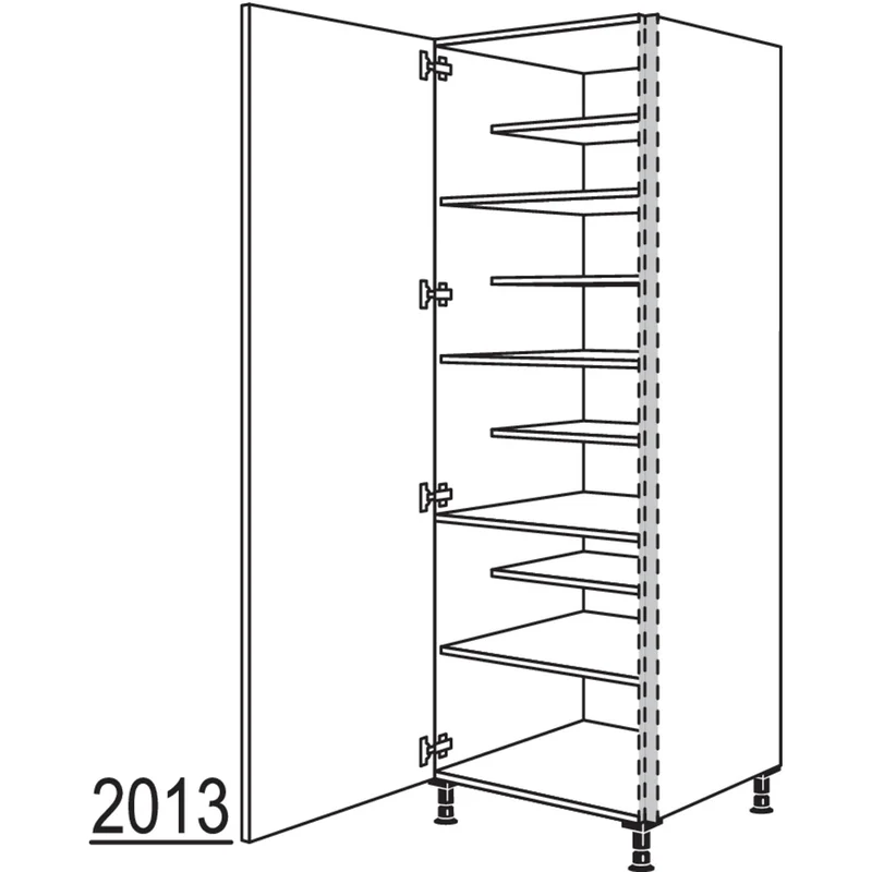 nobilia Schuhschrank NHSWSF60-1