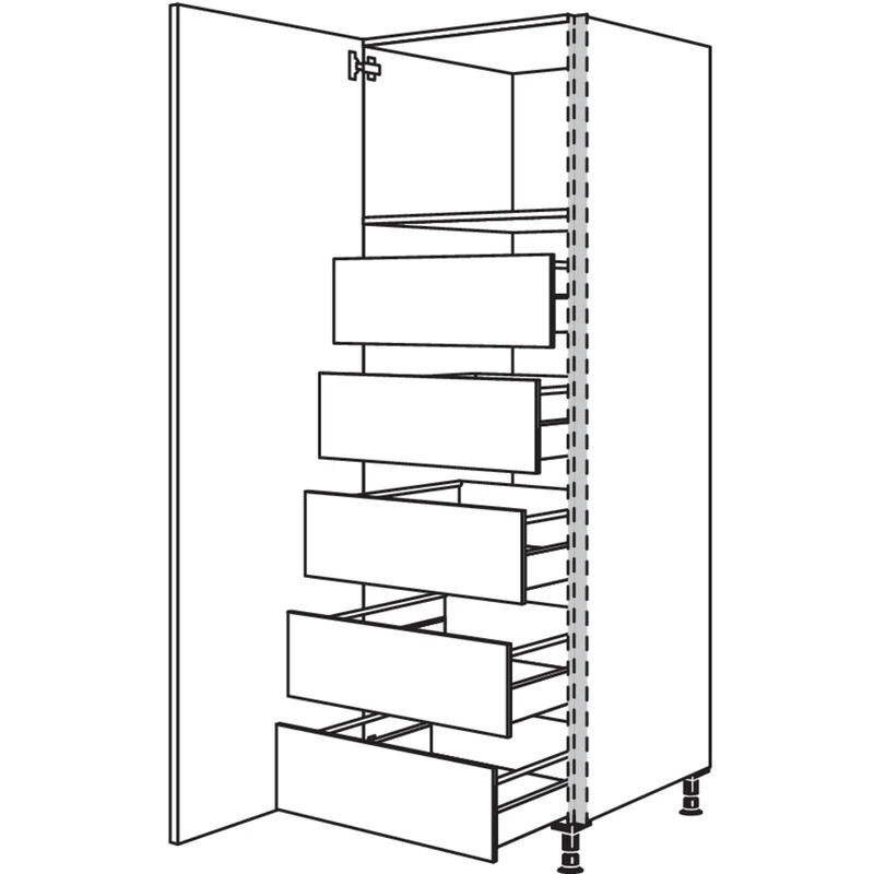 nobilia Hochschrank NHSIF60-1 60 cm