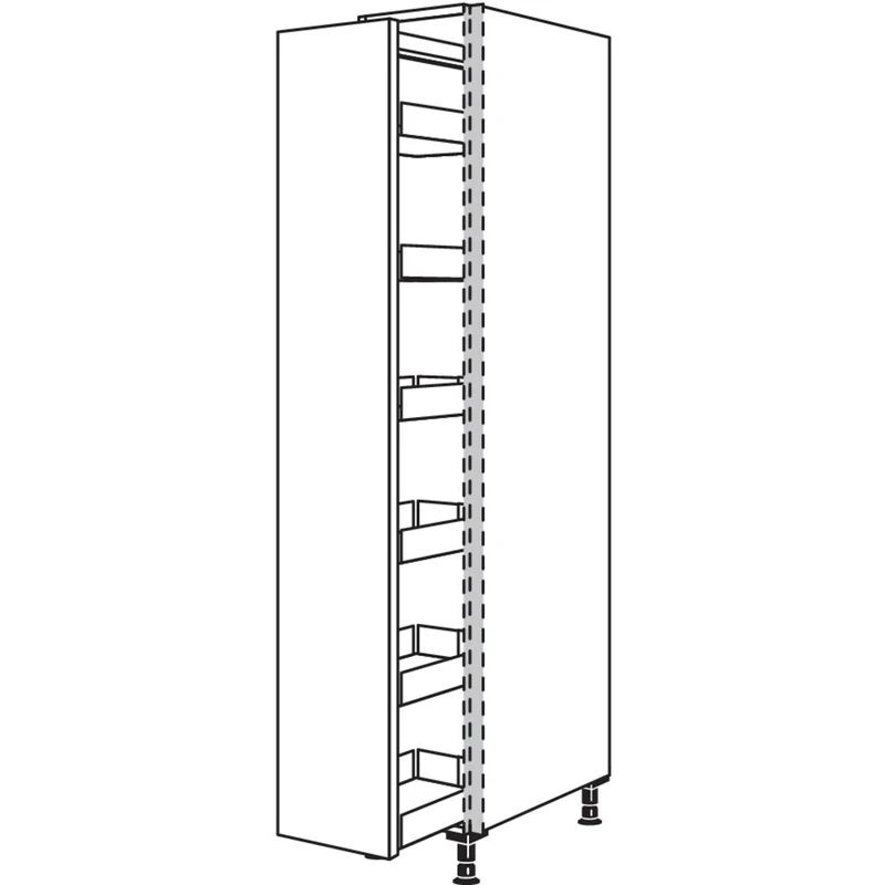 nobilia Apothekerschrank NHSAF30-1 30 cm