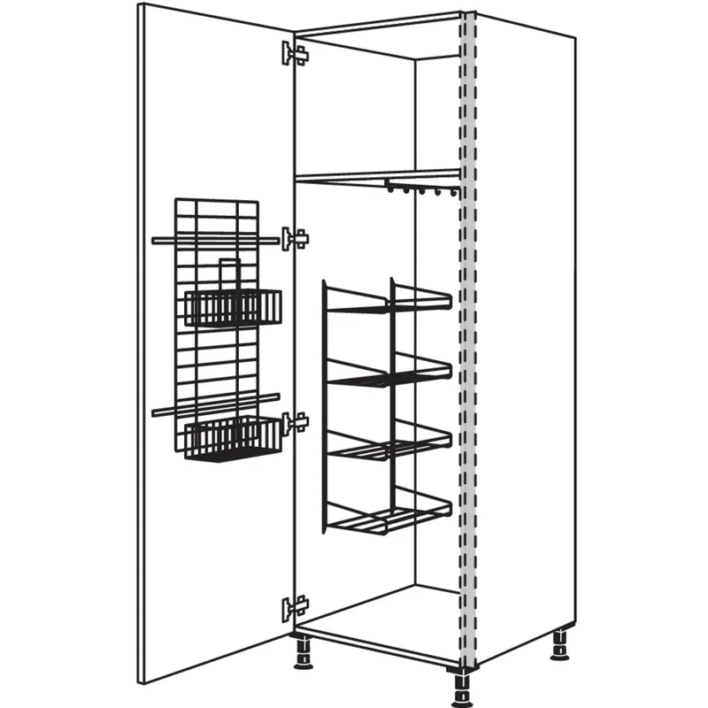 nobilia Besen-/ Geräteschrank NHSBF40-1 40 cm