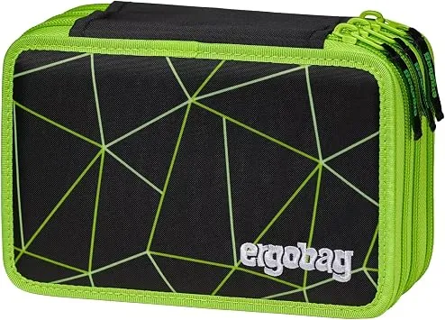 ergobag Maxi Mäppchen CyBär Race - Schwarz