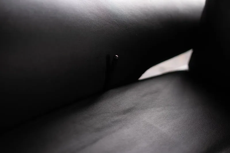 KAWOLA Sessel NAMA Relaxsessel drehbar Leder schwarz