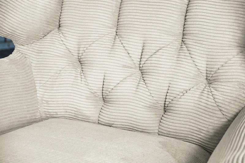 KAWOLA Longseat CHARME Cord cremeweiß