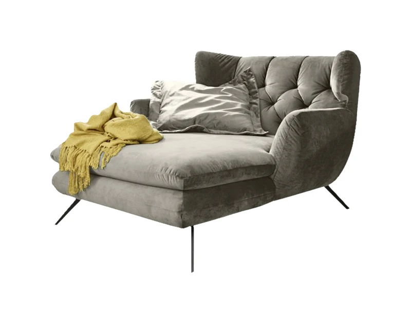 KAWOLA Longseat CHARME Velvet silber
