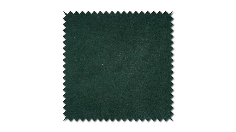KAWOLA Sessel LOTTE Ohrensessel velvet smaragd mit Hocker