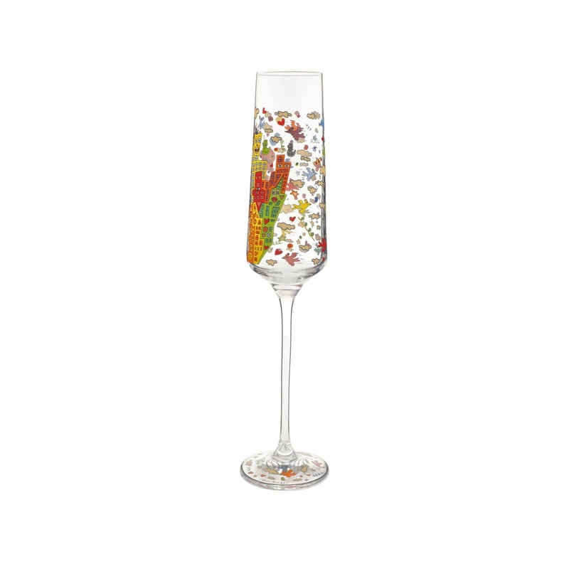 Goebel James Rizzi Sektglas 'My NYC Day 0,2l' 2026
