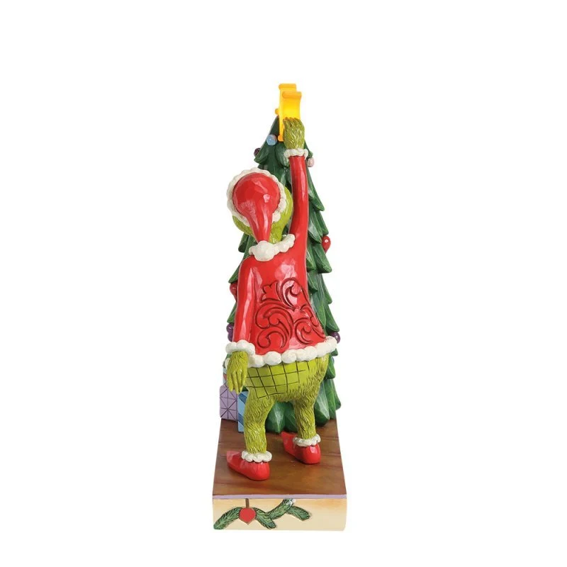 The Grinch, Weihnachtsbaum Stern platzieren - 21,5cm, Jim Shore 2026