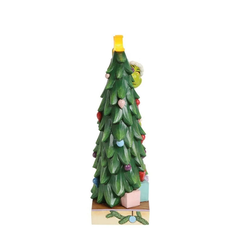 The Grinch, Weihnachtsbaum Stern platzieren - 21,5cm, Jim Shore 2026