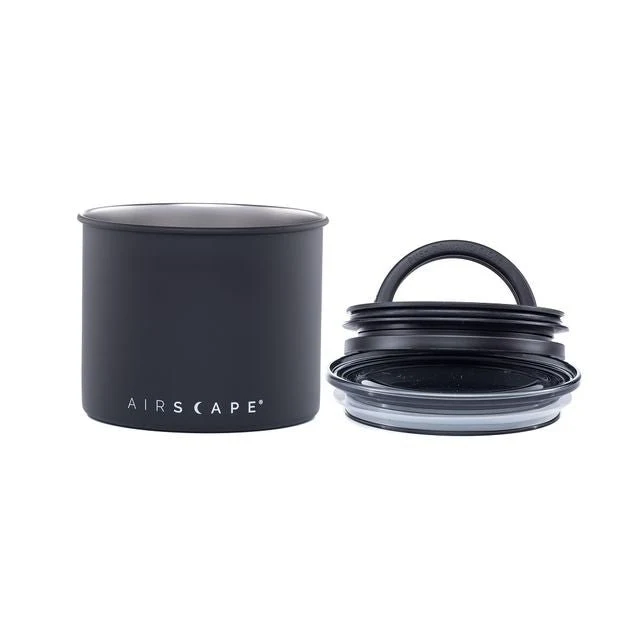 Airscape® 'Edelstahl-Aromabehälter klein, schwarz matt'