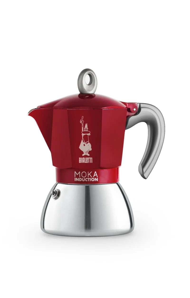 Bialetti 'Espressokocher Mokka Induction rot 4 Tassen'