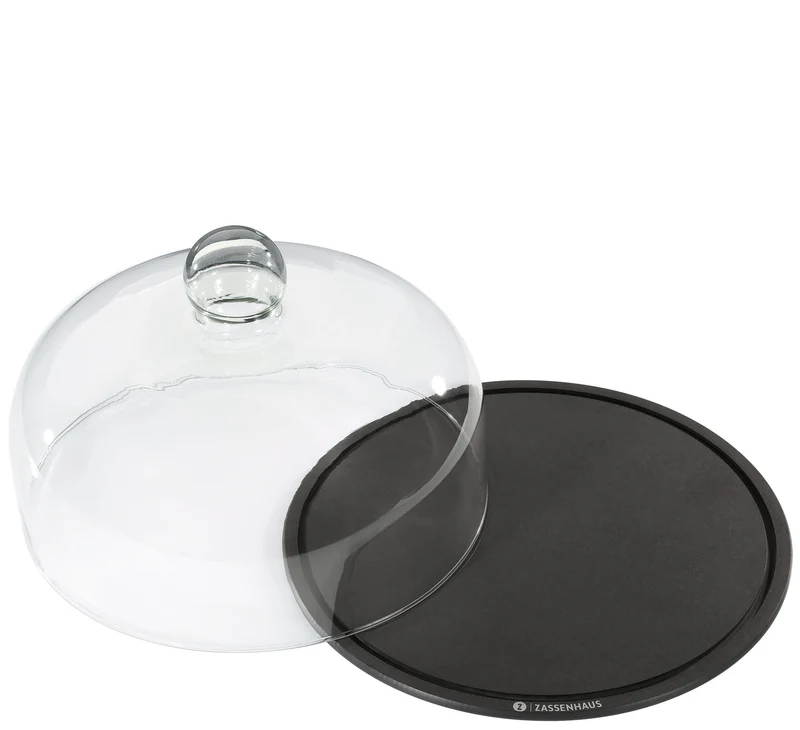 Zassenhaus, Käseglocke mit Glasdeckel "Comfort Plus", D28cm/H18,5cm