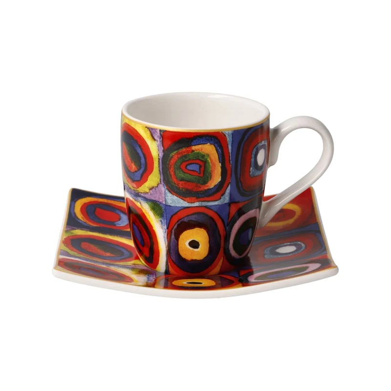 Goebel Artis Orbis Wassily Kandinsky Espressotasse 'Quadrate 6,5' 2023
