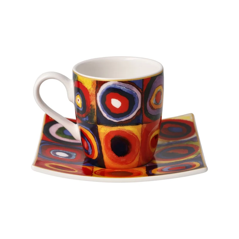 Goebel Artis Orbis Wassily Kandinsky Espressotasse 'Quadrate 6,5' 2023