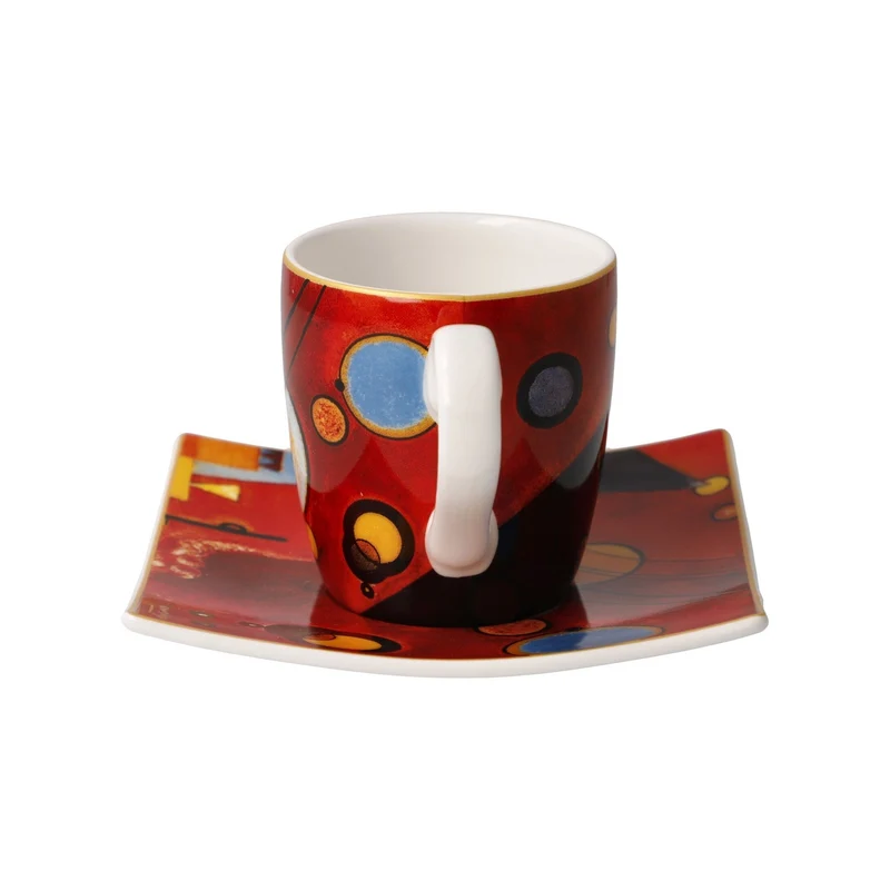 Goebel Artis Orbis Wassily Kandinsky Espressotasse 'Schweres Rot 6,5' 2023