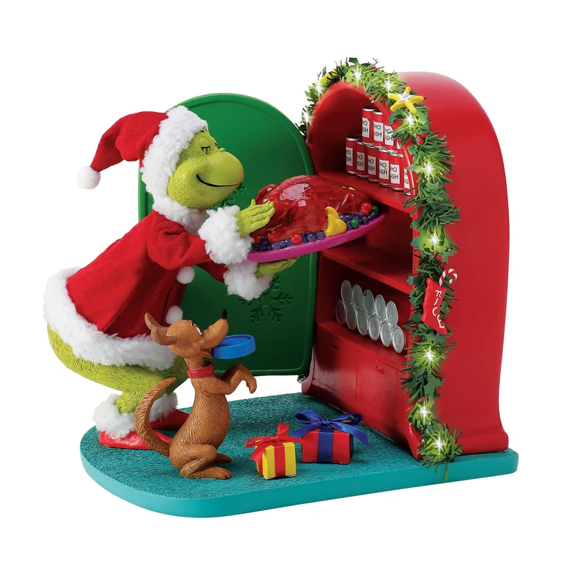 The Grinch, Weihnachtsessen - 25,5cm, Possible Dreams by D56, 2026