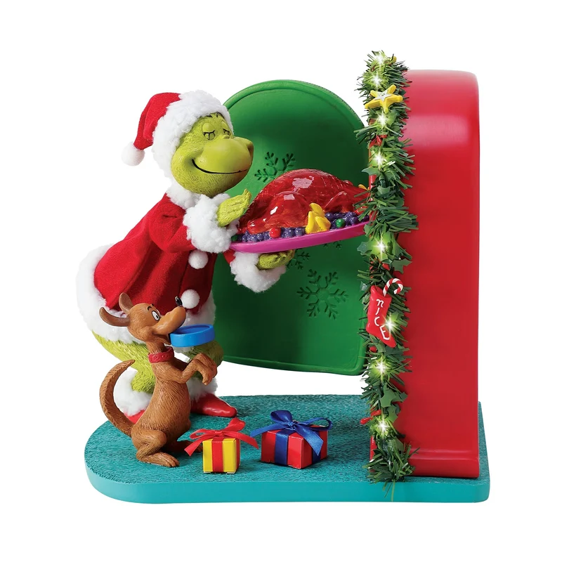 The Grinch, Weihnachtsessen - 25,5cm, Possible Dreams by D56, 2026