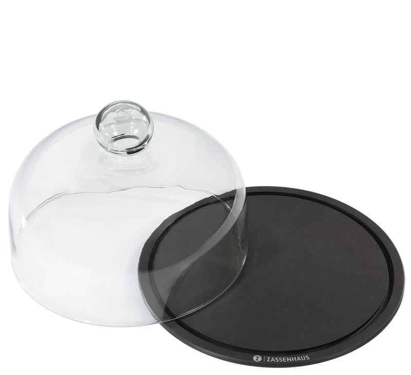 Zassenhaus, Käseglocke mit Glasdeckel "Comfort Plus", D23cm/15,5cm