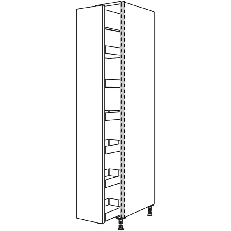 nobilia XL-Apothekerschrank NHSAF30-3X 30 cm