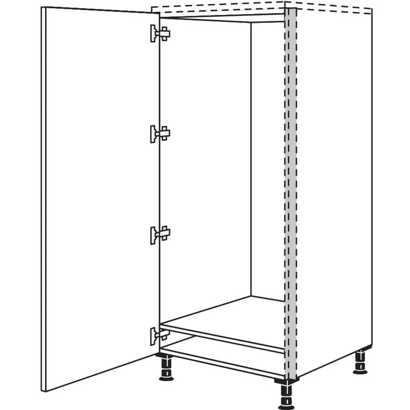 nobilia Geräte-Umbau Kühlautomat NGSF140 60 cm