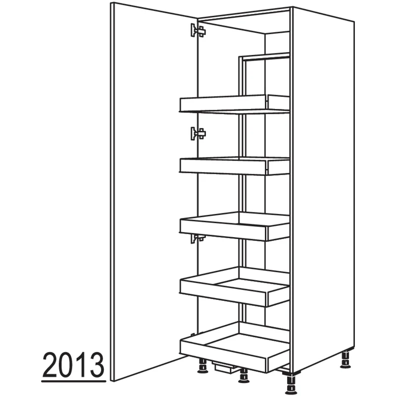 nobilia Vorratsschrank Cargo HCF60-1 60 cm