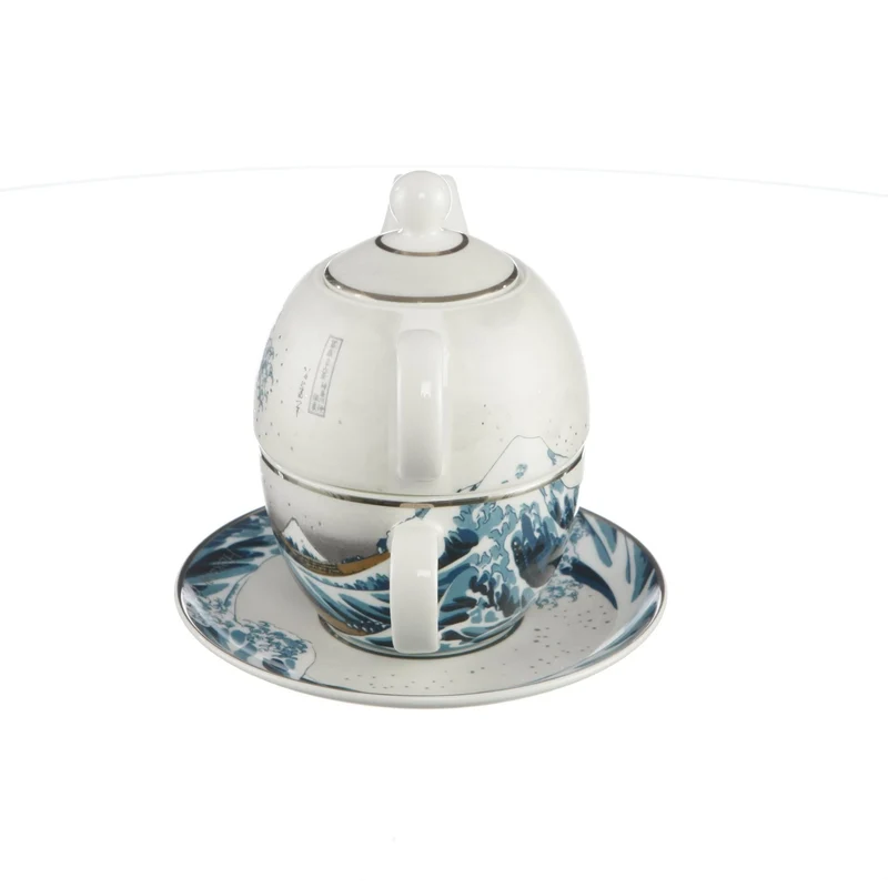 Goebel Artis Orbis Katsushika Hokusai 'Die Welle - Tea For One'
