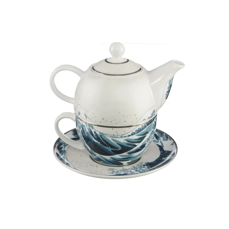 Goebel Artis Orbis Katsushika Hokusai 'Die Welle - Tea For One'