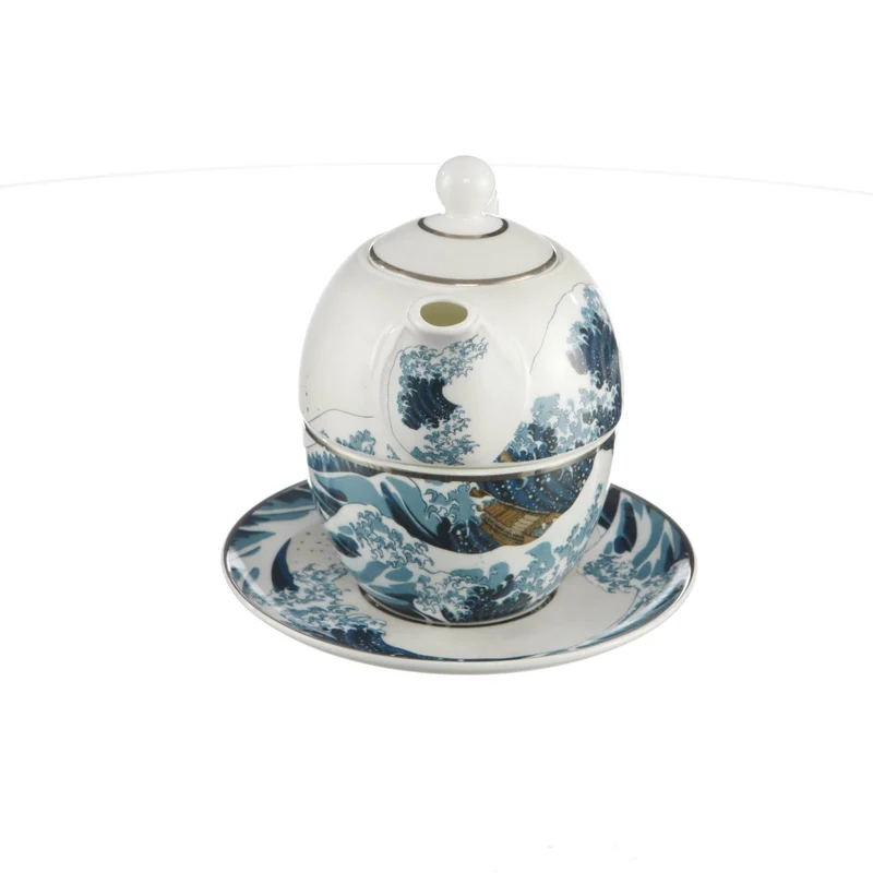 Goebel Artis Orbis Katsushika Hokusai 'Die Welle - Tea For One'