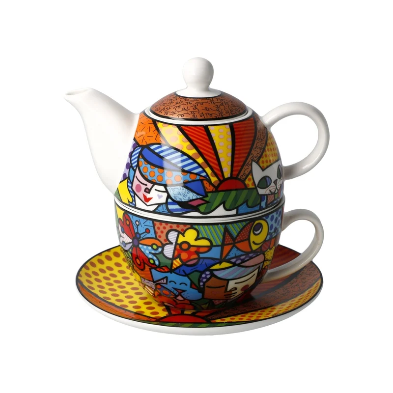 Standard - Romero Britto - Garden - Tea for One