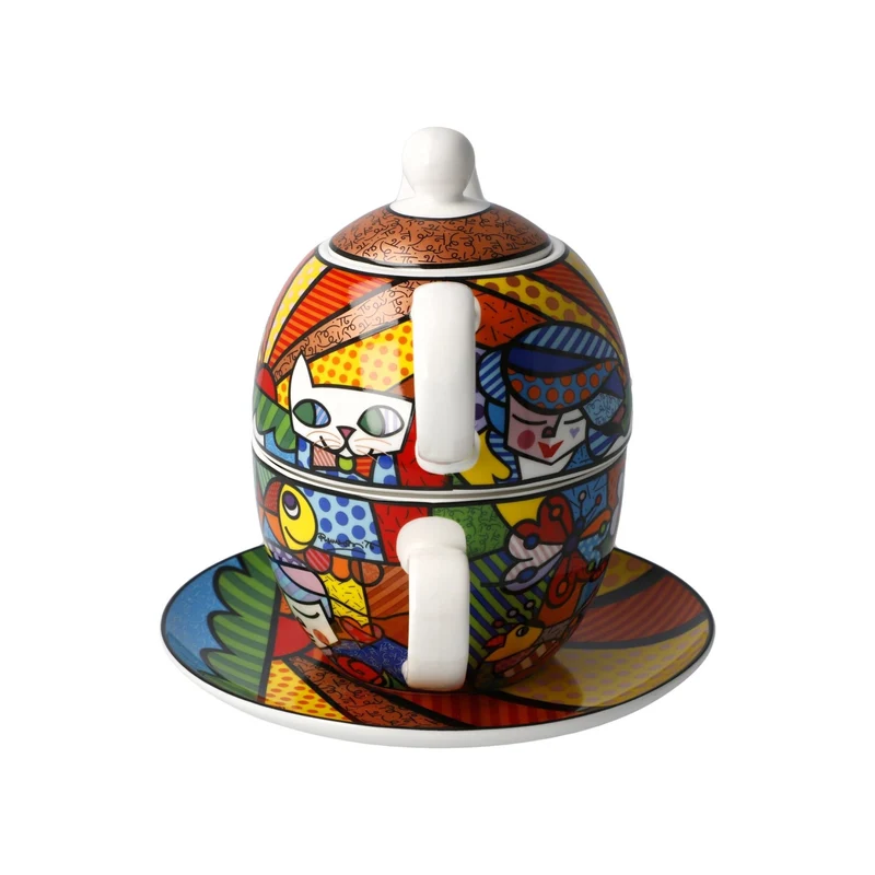 Standard - Romero Britto - Garden - Tea for One