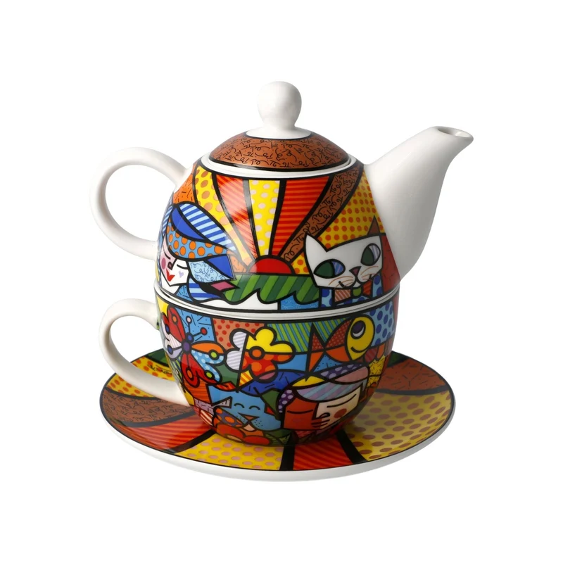 Standard - Romero Britto - Garden - Tea for One