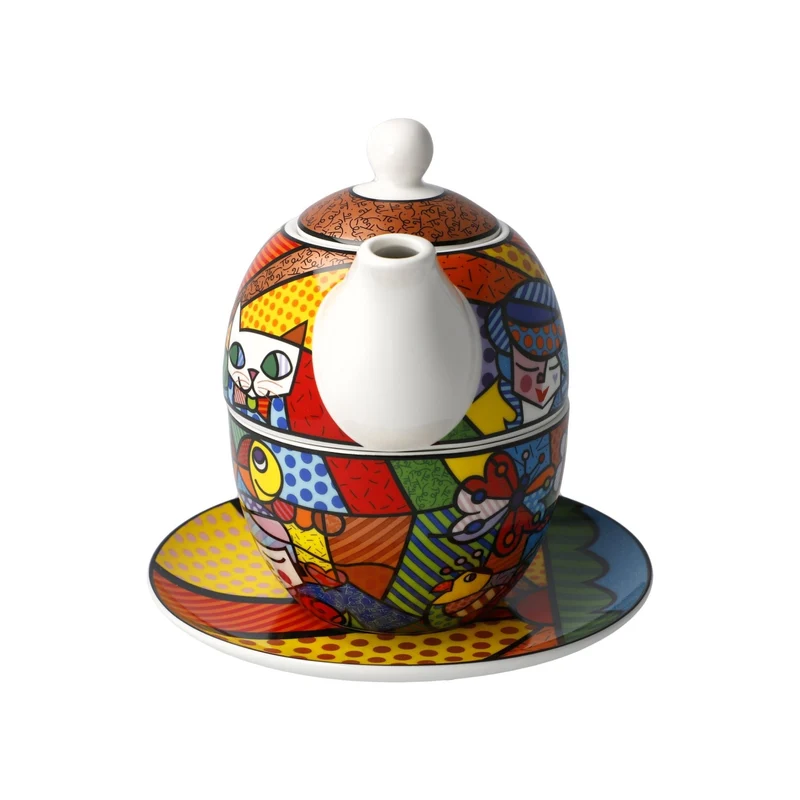 Standard - Romero Britto - Garden - Tea for One