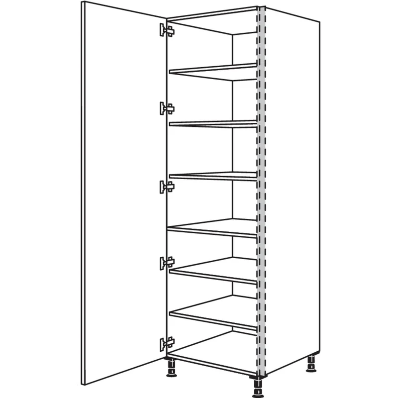 nobilia XL-Geschirr-/ Vorratsschrank NHSF60-1X 60 cm