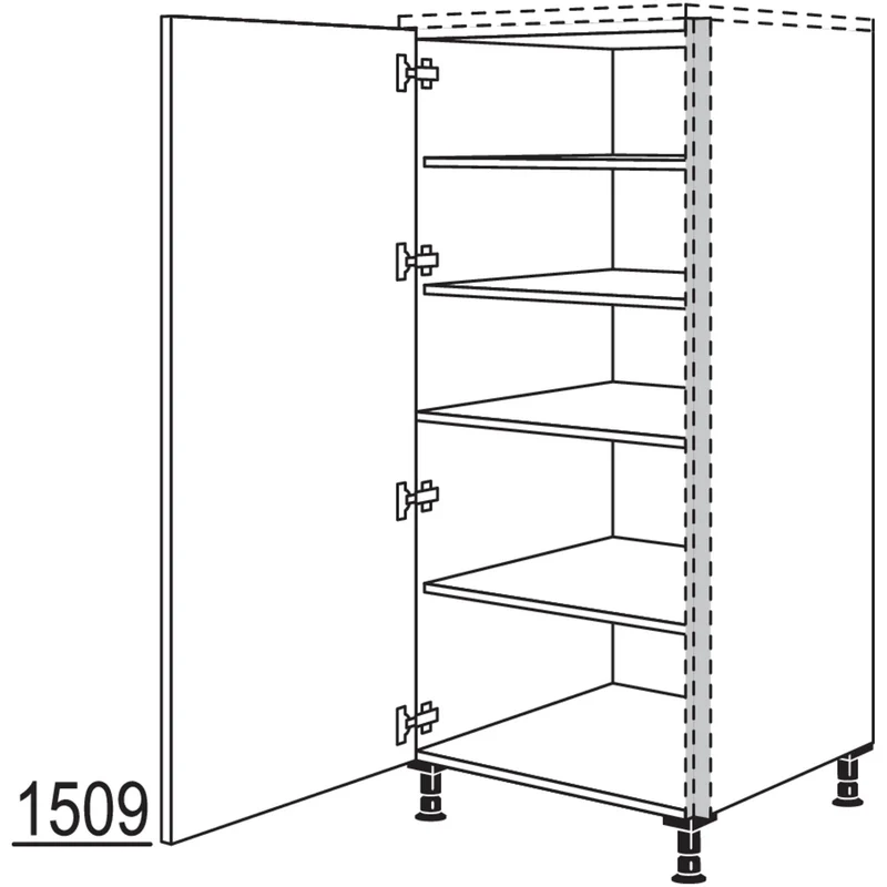 nobilia Highboard NHSF60 60 cm