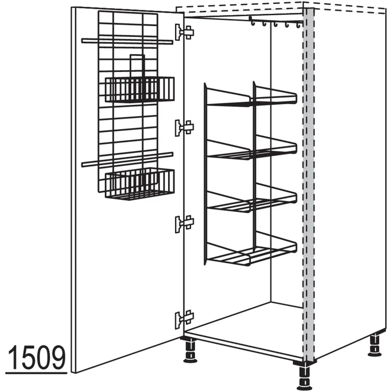 nobilia Highboard NHSBF60 60 cm