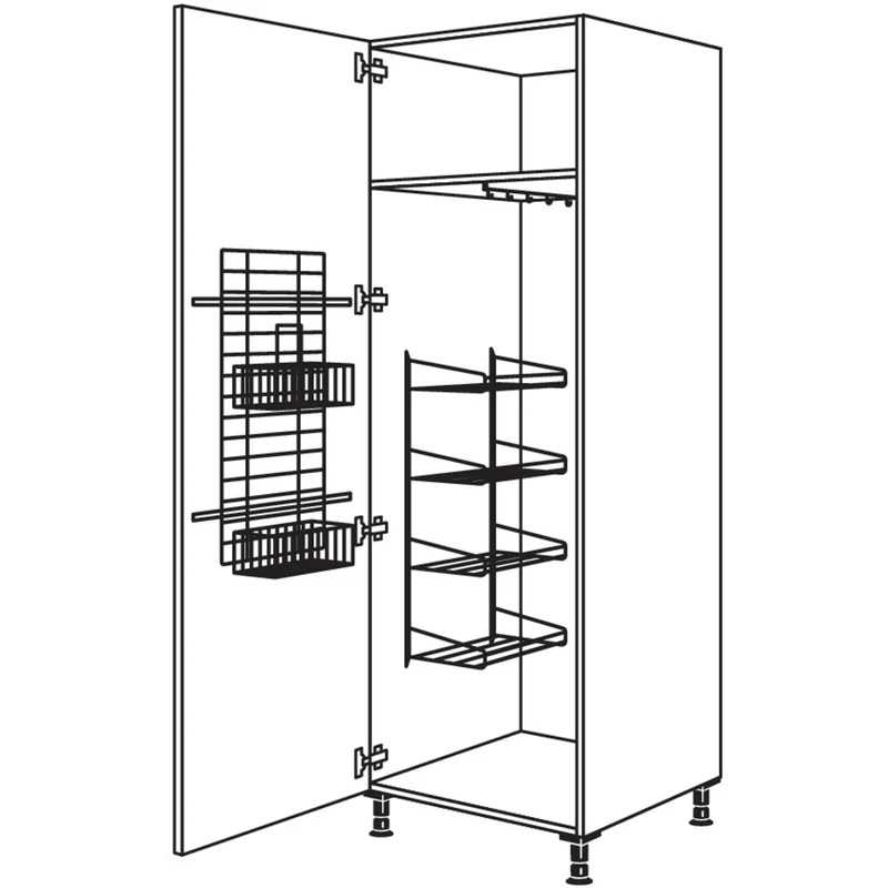 nobilia Besen-/ Geräteschrank HBF40-1 40 cm